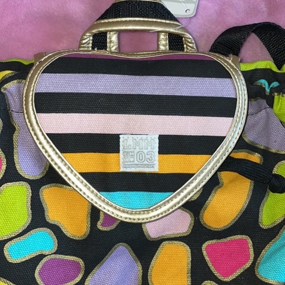 NWT Little Miss Matched Multi Colored Small Backpack - Picture 2 of 9